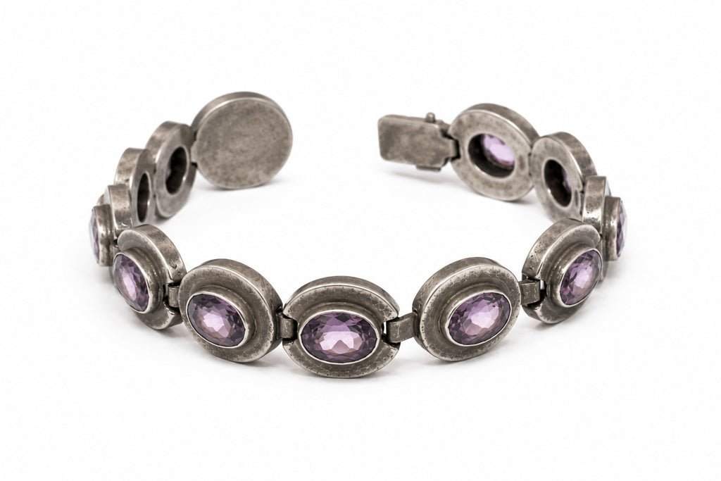 Amethyst Aura Bracelet
