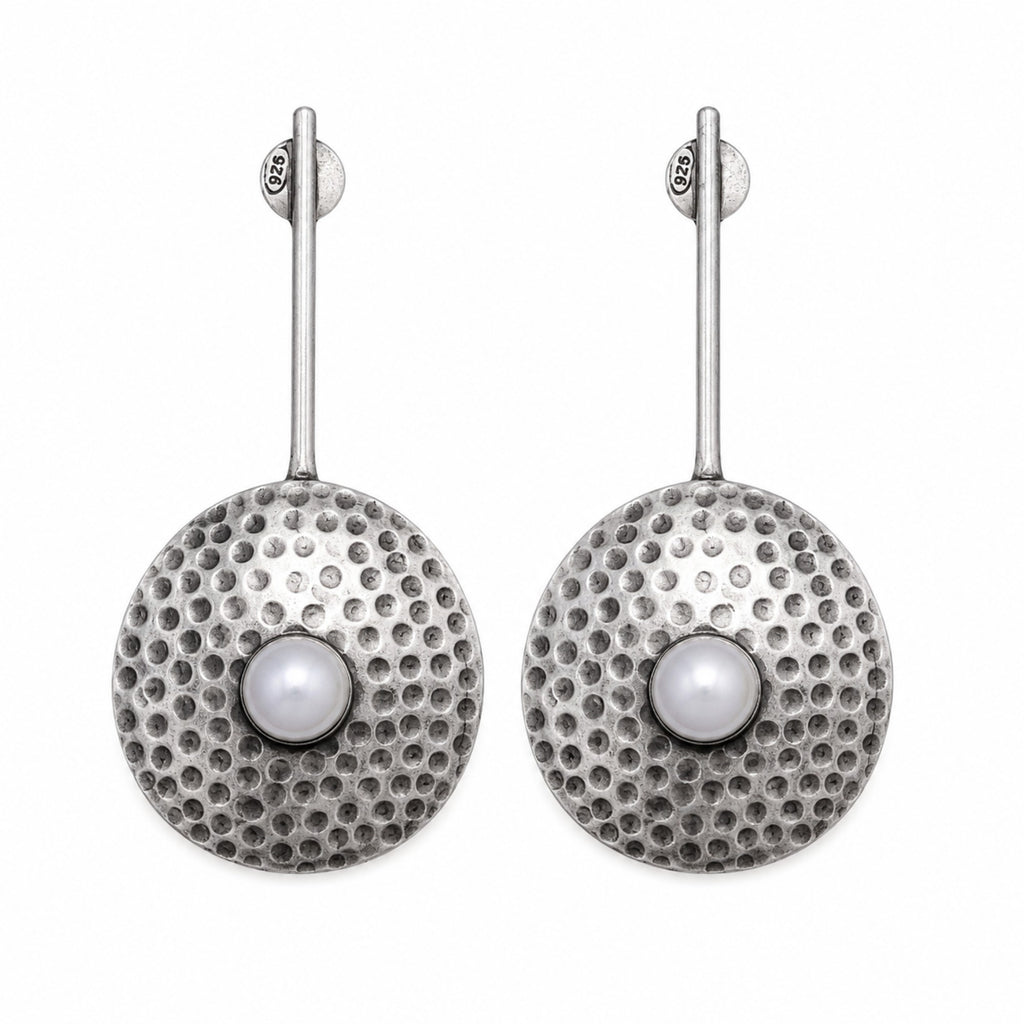 Lunar Pearl Earrings