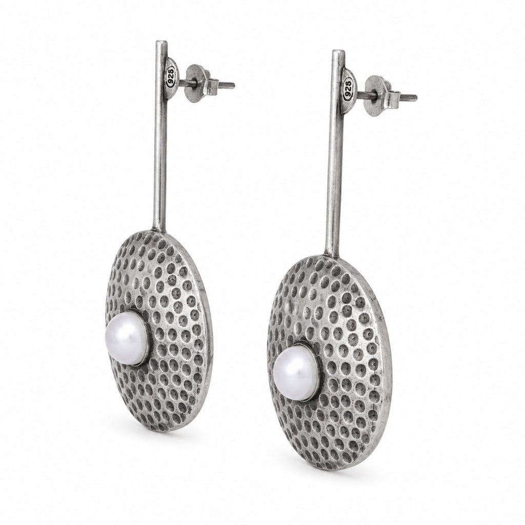Lunar Pearl Earrings