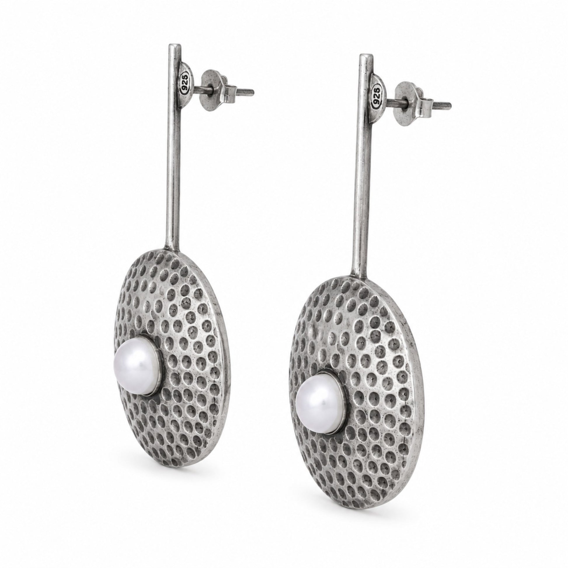 Lunar Pearl Earrings