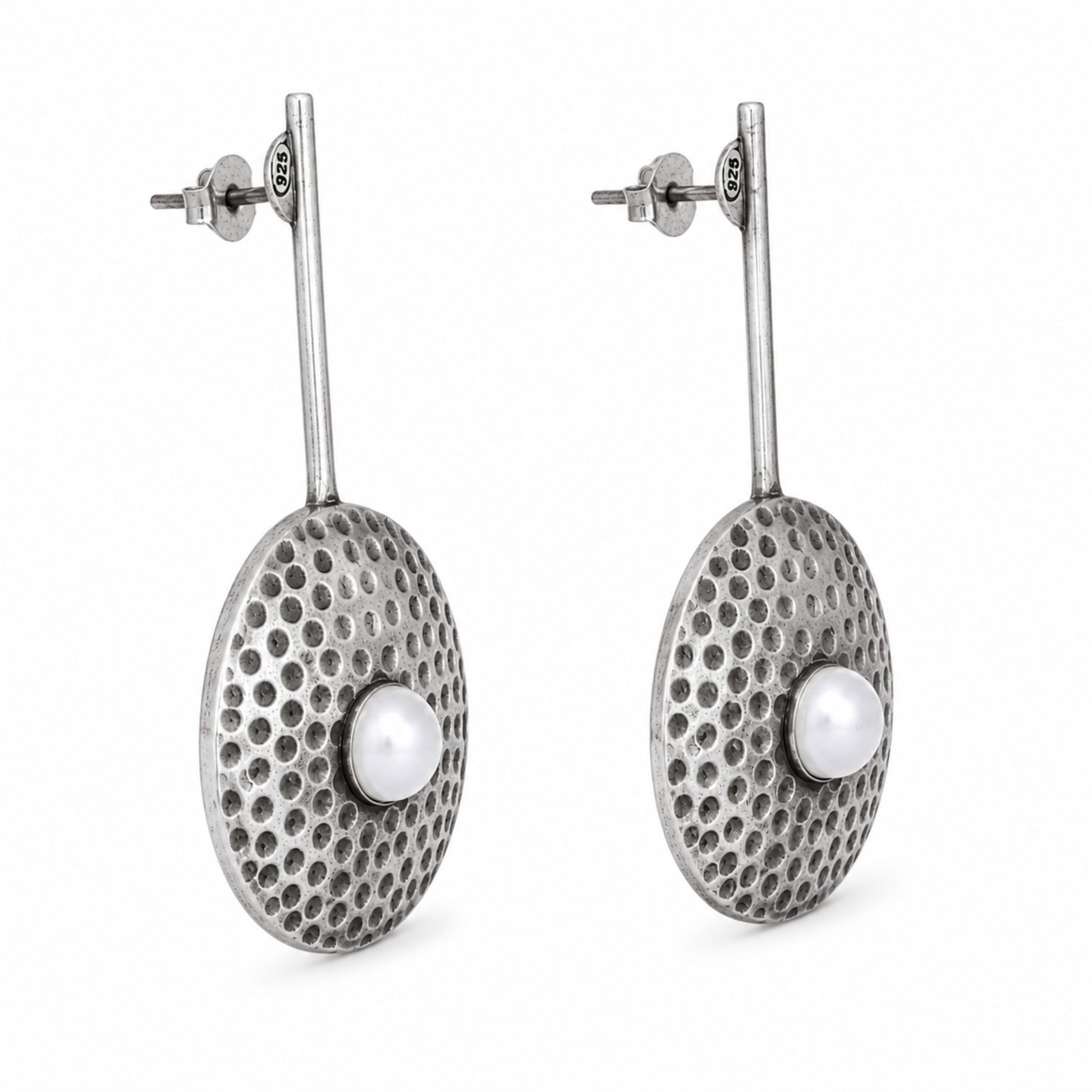 Lunar Pearl Earrings