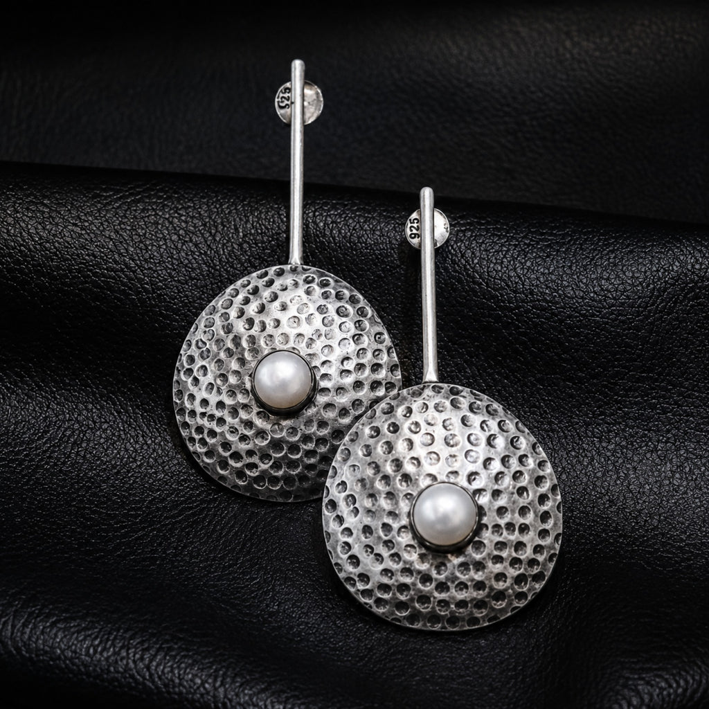 Lunar Pearl Earrings