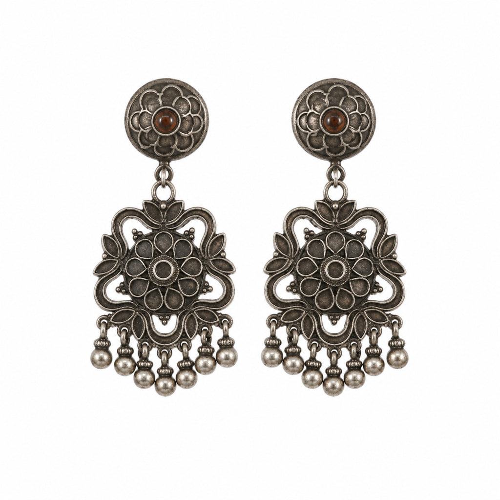Amber Bloom Earrings