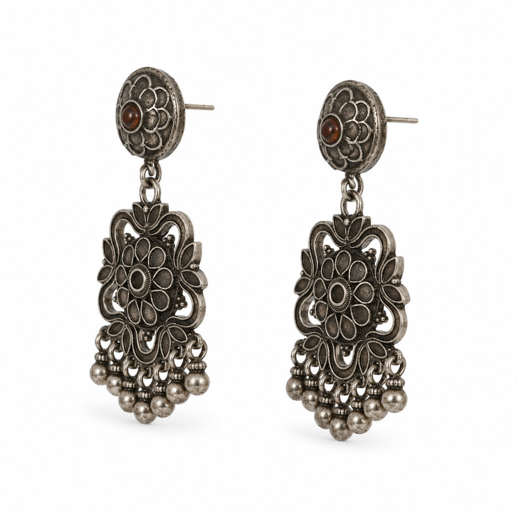 Amber Bloom Earrings