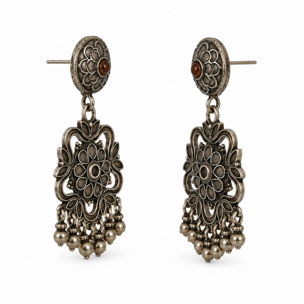 Amber Bloom Earrings