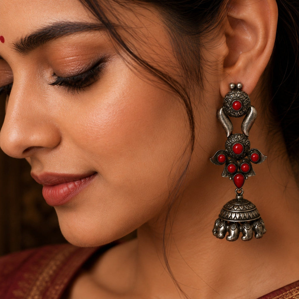 Laal Meher Jhumka