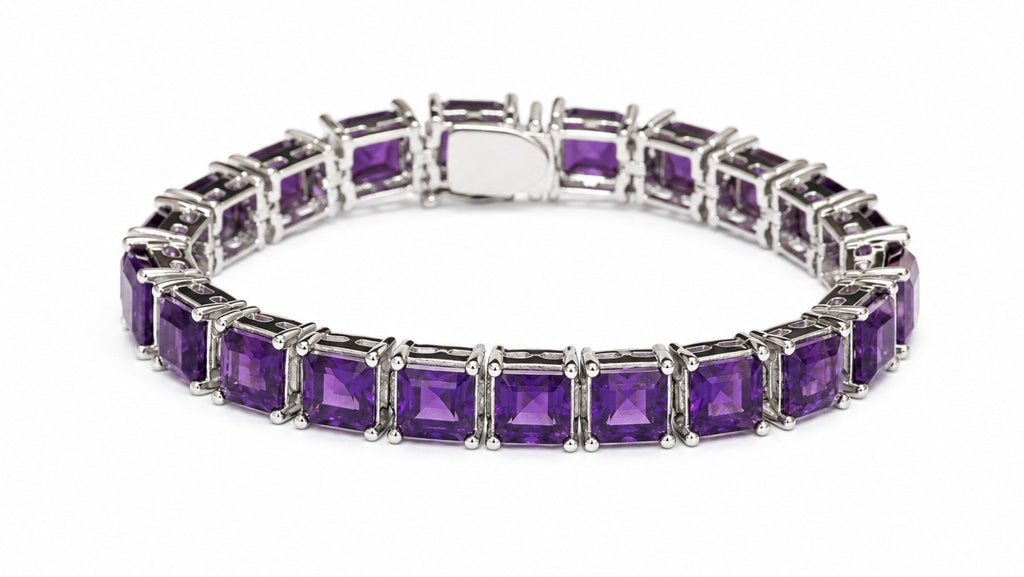 Amethyst Tennis Bracelet