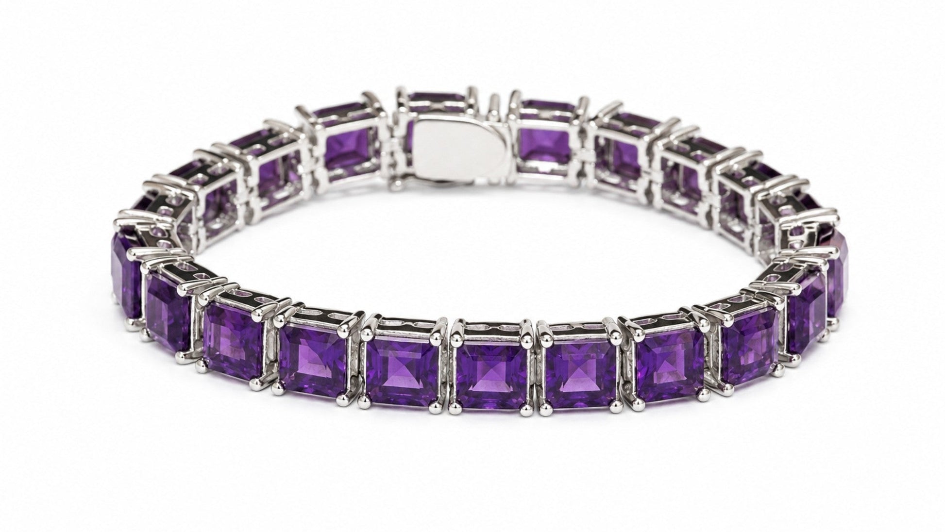 Amethyst Tennis Bracelet