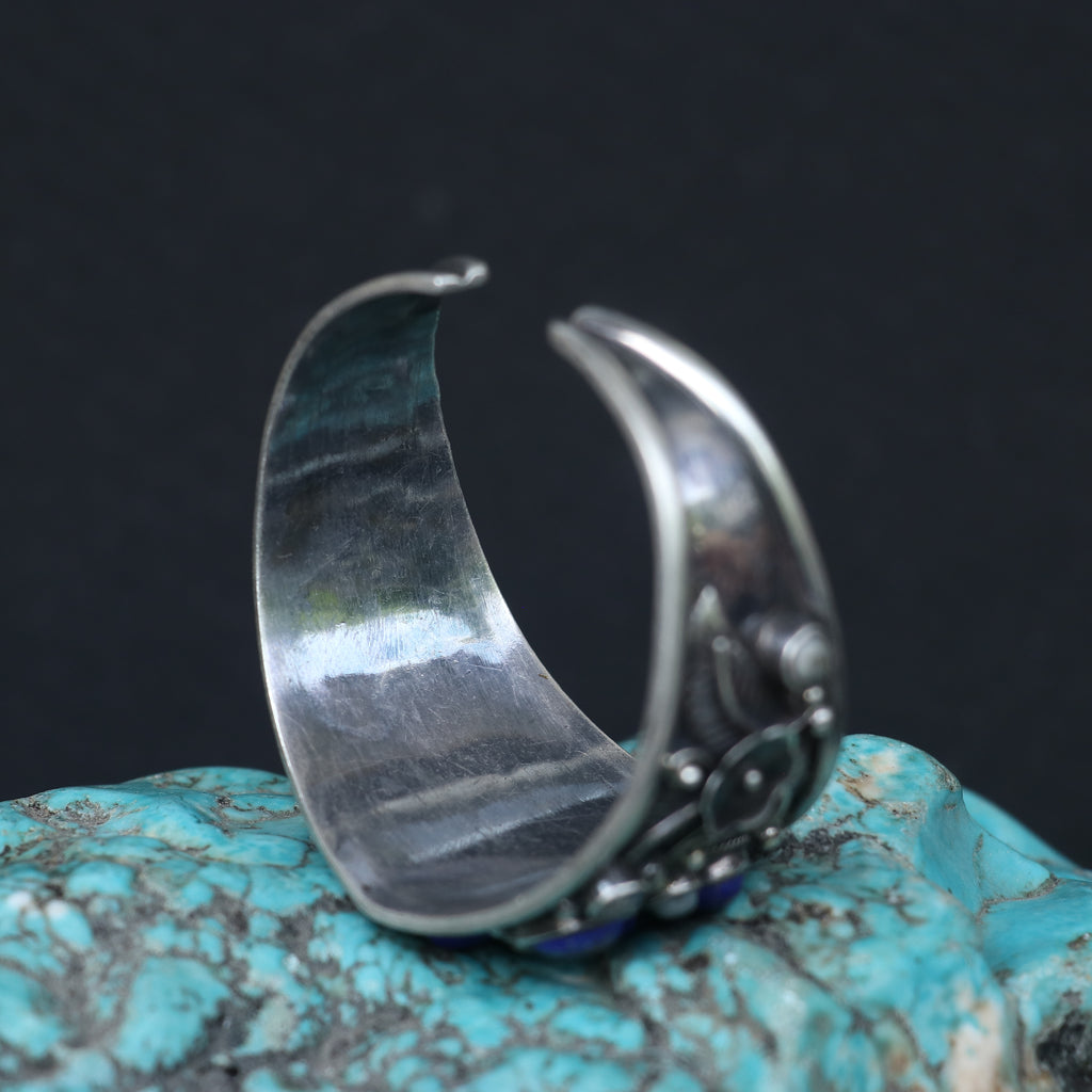 SILVER KADA FEATURING LAPIS STONES